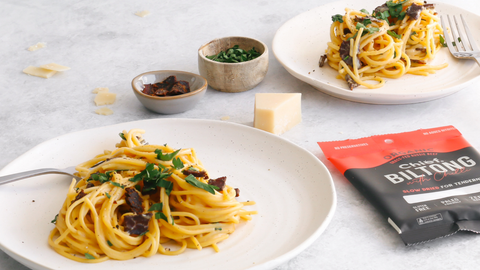 Chilli Biltong Carbonara