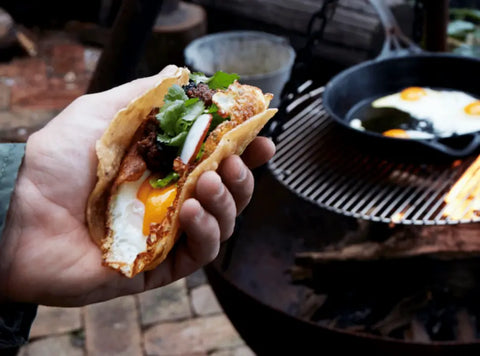 “Chorizo” + Egg Tacos - Chief Nutrition