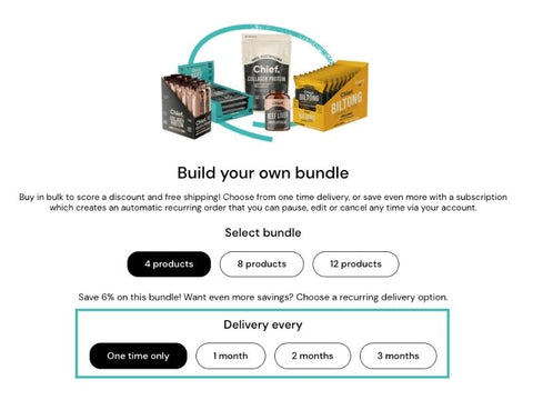 Or, Build Your Own Bundle + Subscribe
