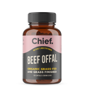 Organic Beef Offal Multivitamin (120 Capsules) Supplements Chief Nutrition   