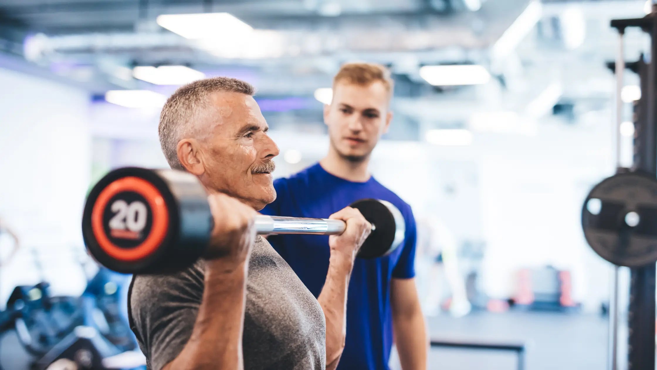 Men should continue to workout to help boost testosterone as they age
