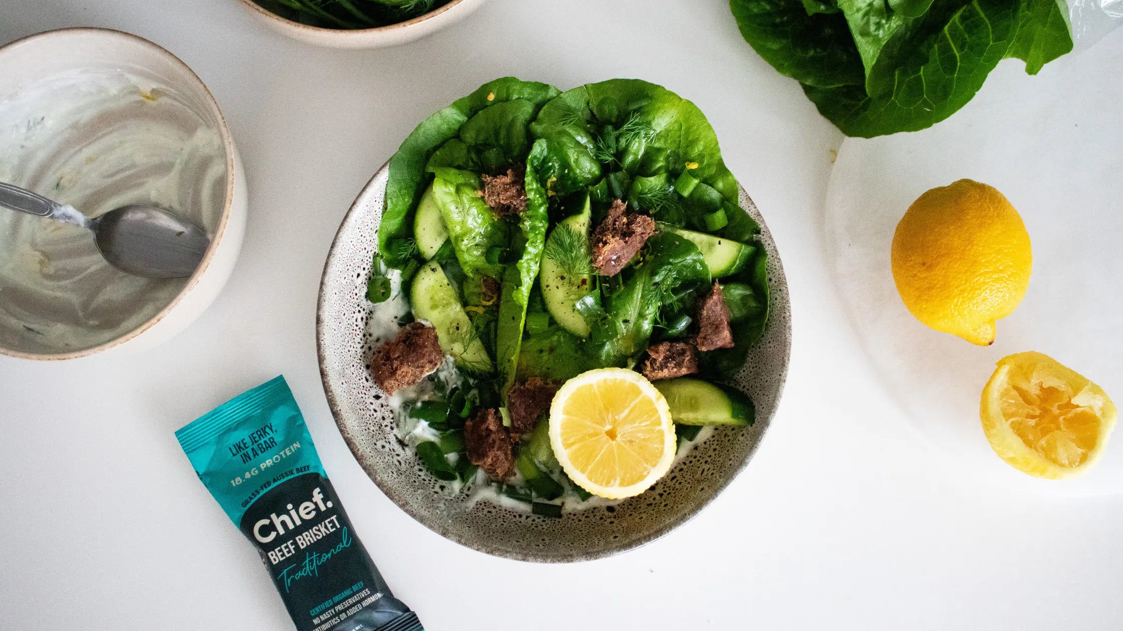 Beef Spring Menu Spring Beef Brisket Salad - Chief Nutrition