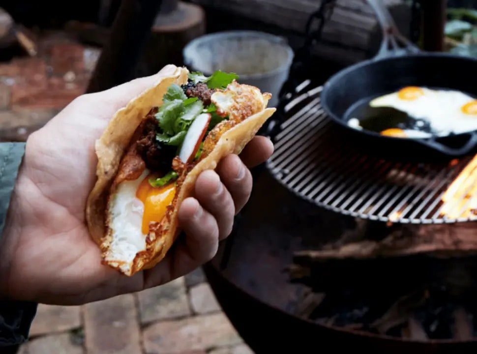 “Chorizo” + Egg Tacos - Chief Nutrition