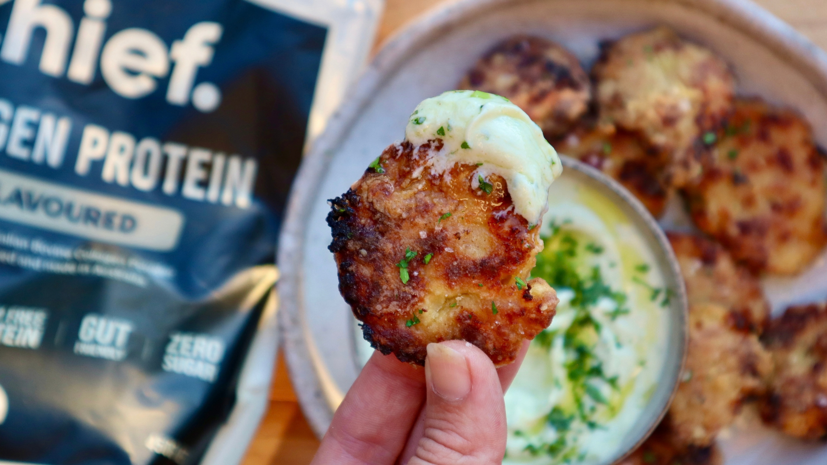 High-Protein Sweet Potato Chicken Nuggets