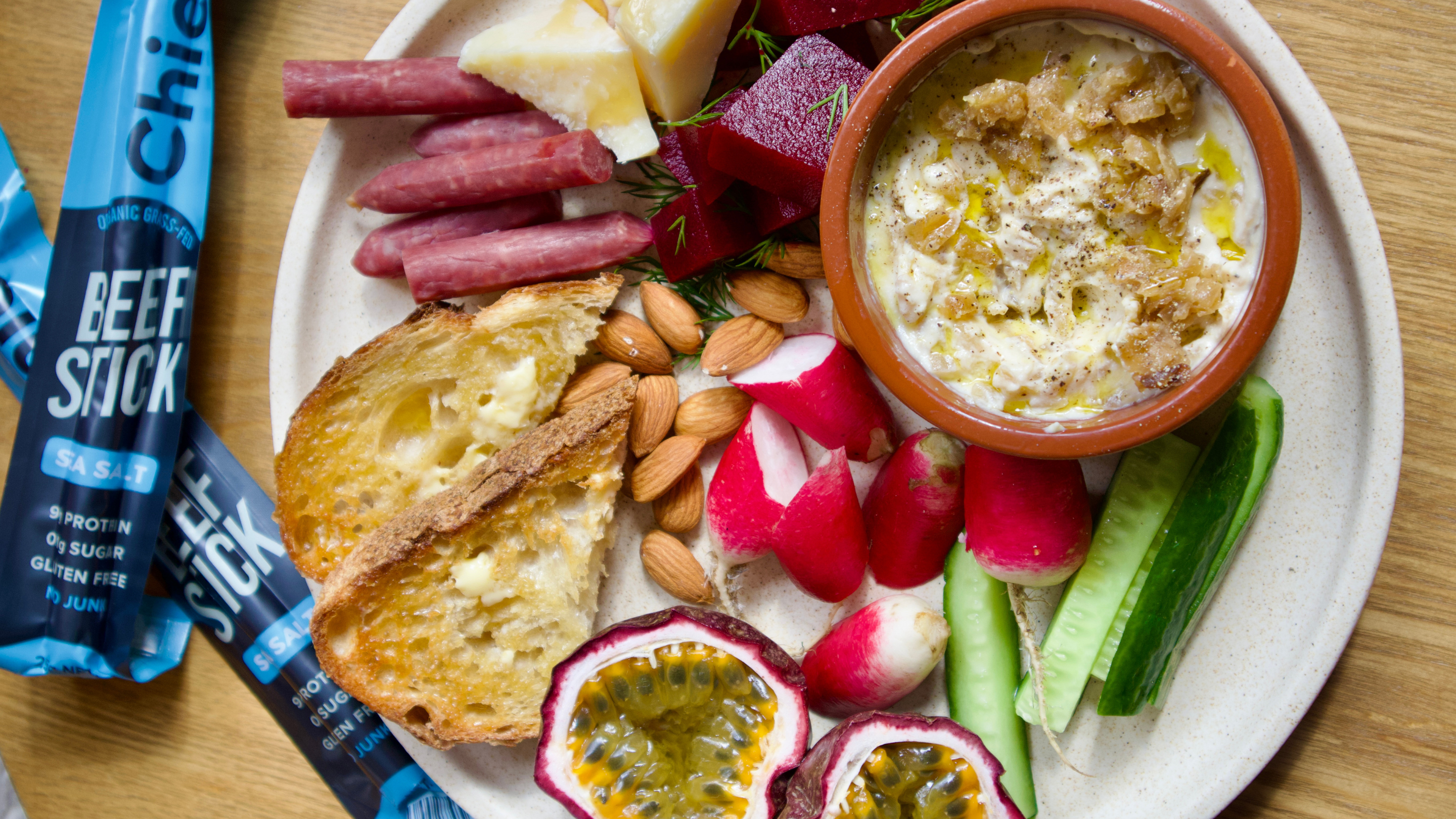 Microbiome Boosting Snack Plate