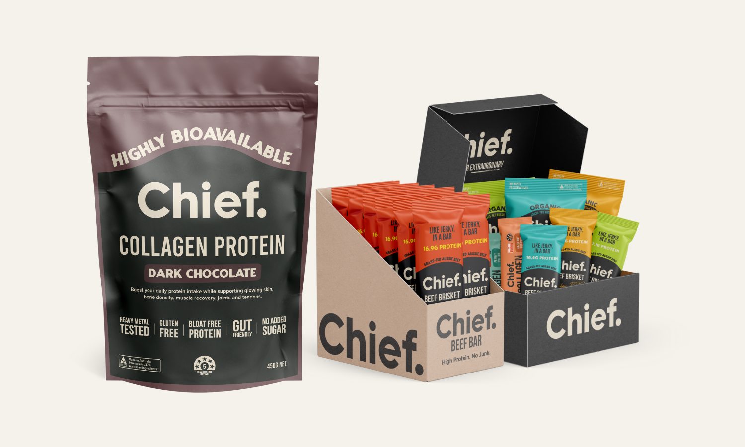 Chief Best Snacks and Supplements | High Protein, No Junk
