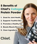 Collagen Protein Powder - Dark Chocolate (30 serves) Supplements Chief Nutrition