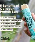 Collagen Protein Bar - Mixed Box (12 bars) Collagen Bar Chief Nutrition