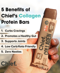 Collagen Protein Bar Sampler (6 bars) Collagen Bar Chief Nutrition   