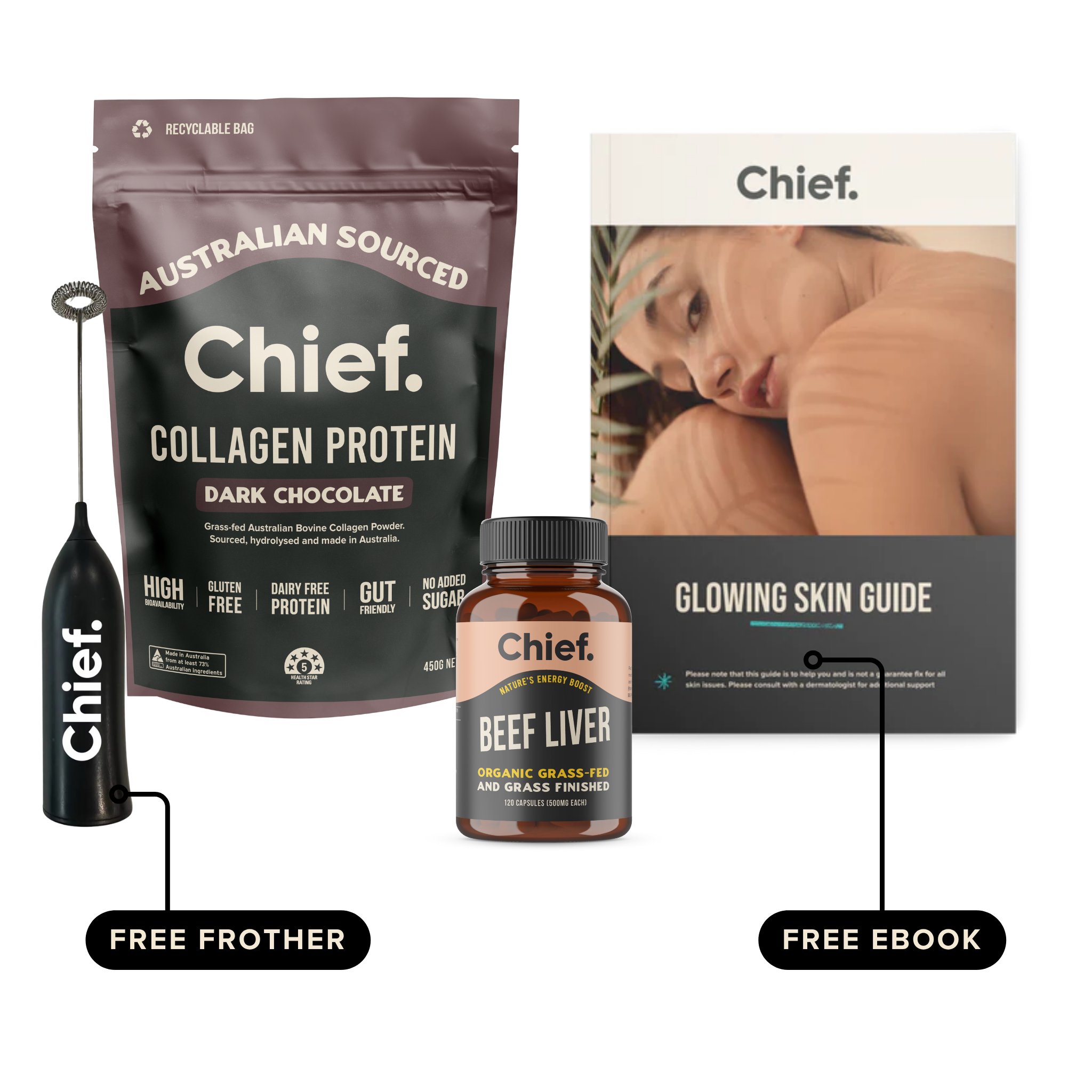 Glowing Skin Bundle Chief Nutrition