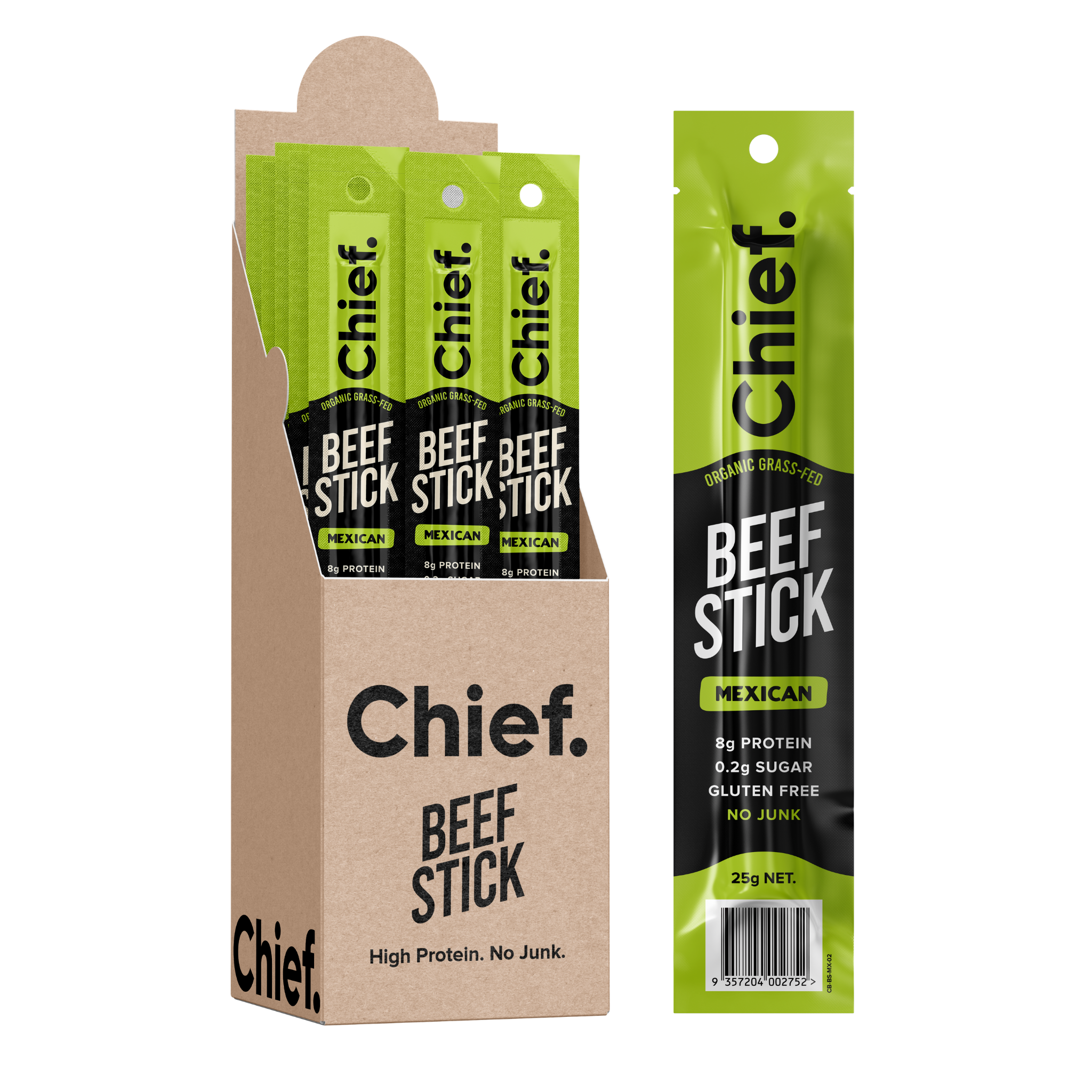 Organic Beef Sticks - Mexican