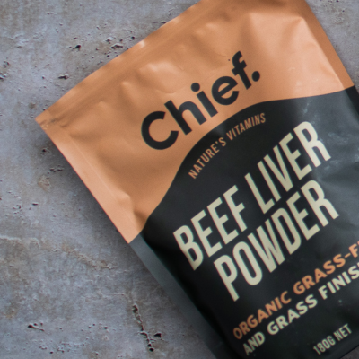 Organic Grass-Fed Beef Spleen + Liver
