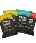 Biltong Sampler (4 x 30g bags) Biltong Chief Nutrition   