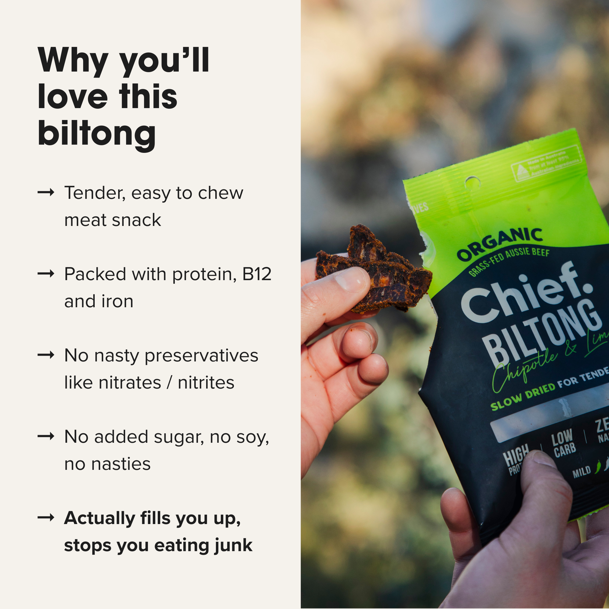 Organic Biltong Value Pack