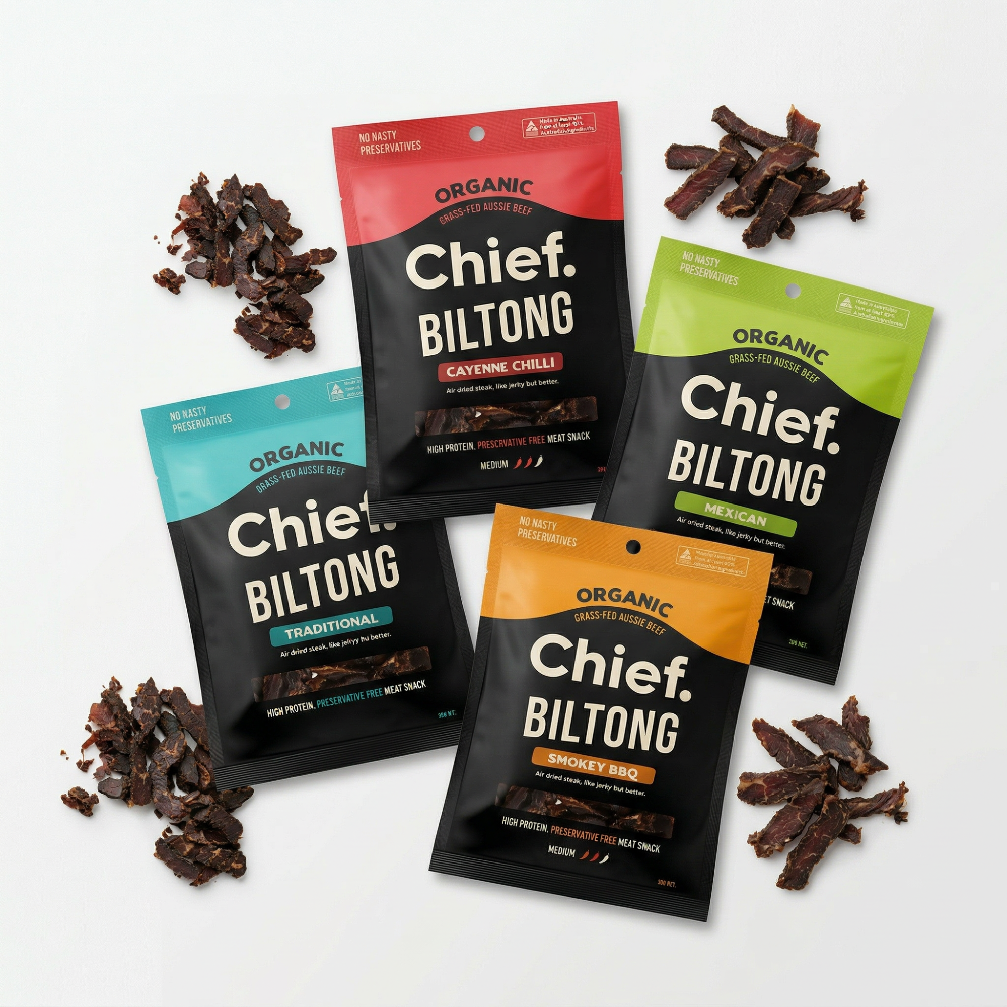 Organic Biltong - Value Pack