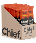 Organic Beef Bars - Cheezeburger (12 bars) *LIMITED EDITION* Chief Nutrition