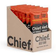 Organic Beef Bars - Cheezeburger (12 bars) *LIMITED EDITION* Chief Nutrition