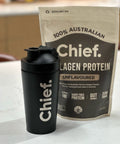 Chief Stainless Steel Protein Shaker 500ml Merchandise Chief Nutrition   