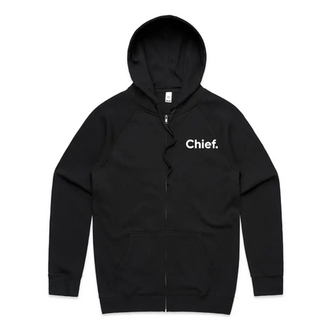Chief Zip Hoodie (Unisex) Merchandise AS Colour   