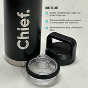 Chief Stainless Steel Water Bottle 800ml