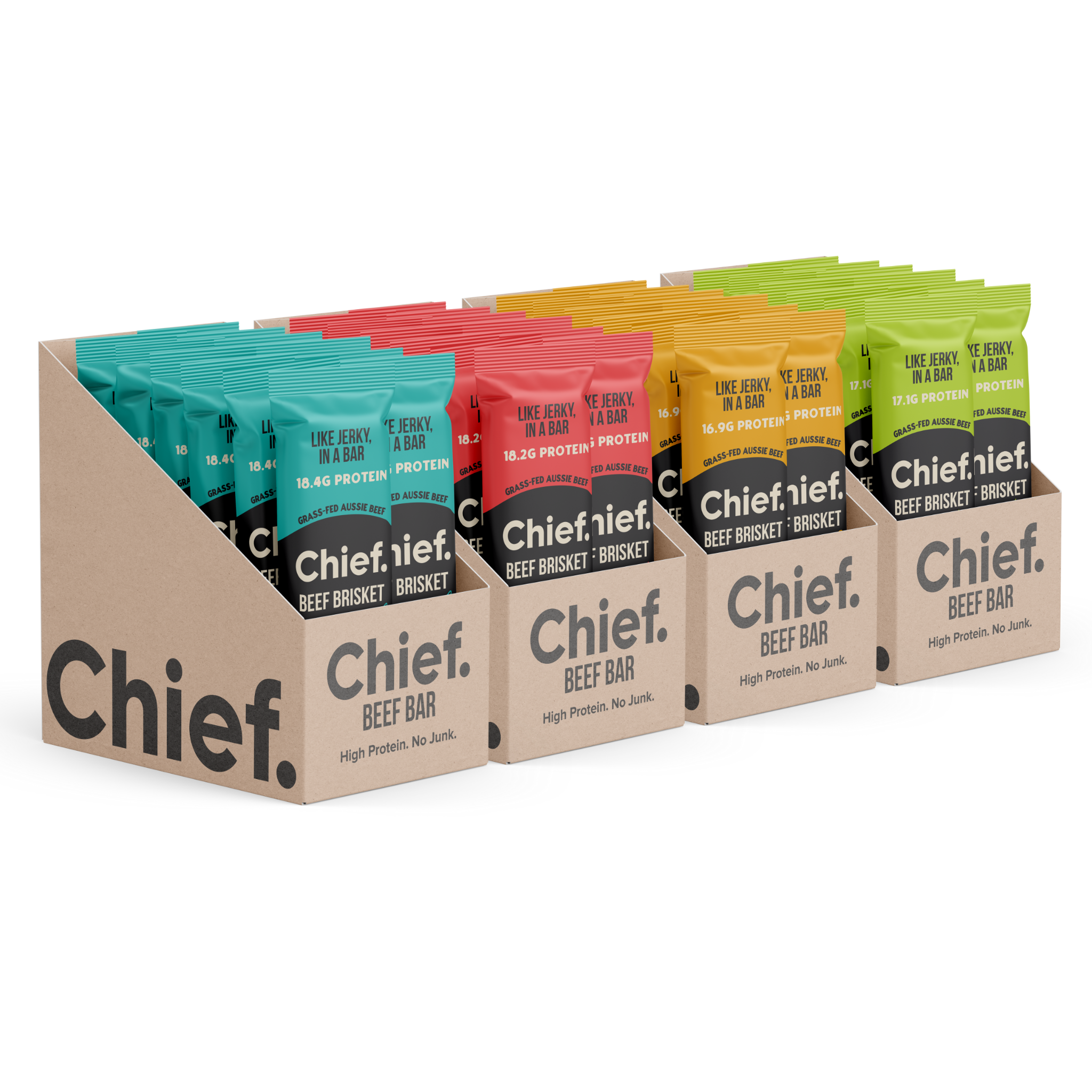 Organic Beef Bars Value Pack Chief Nutrition