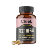 Organic Beef Offal Multivitamin (120 Capsules) Chief Nutrition