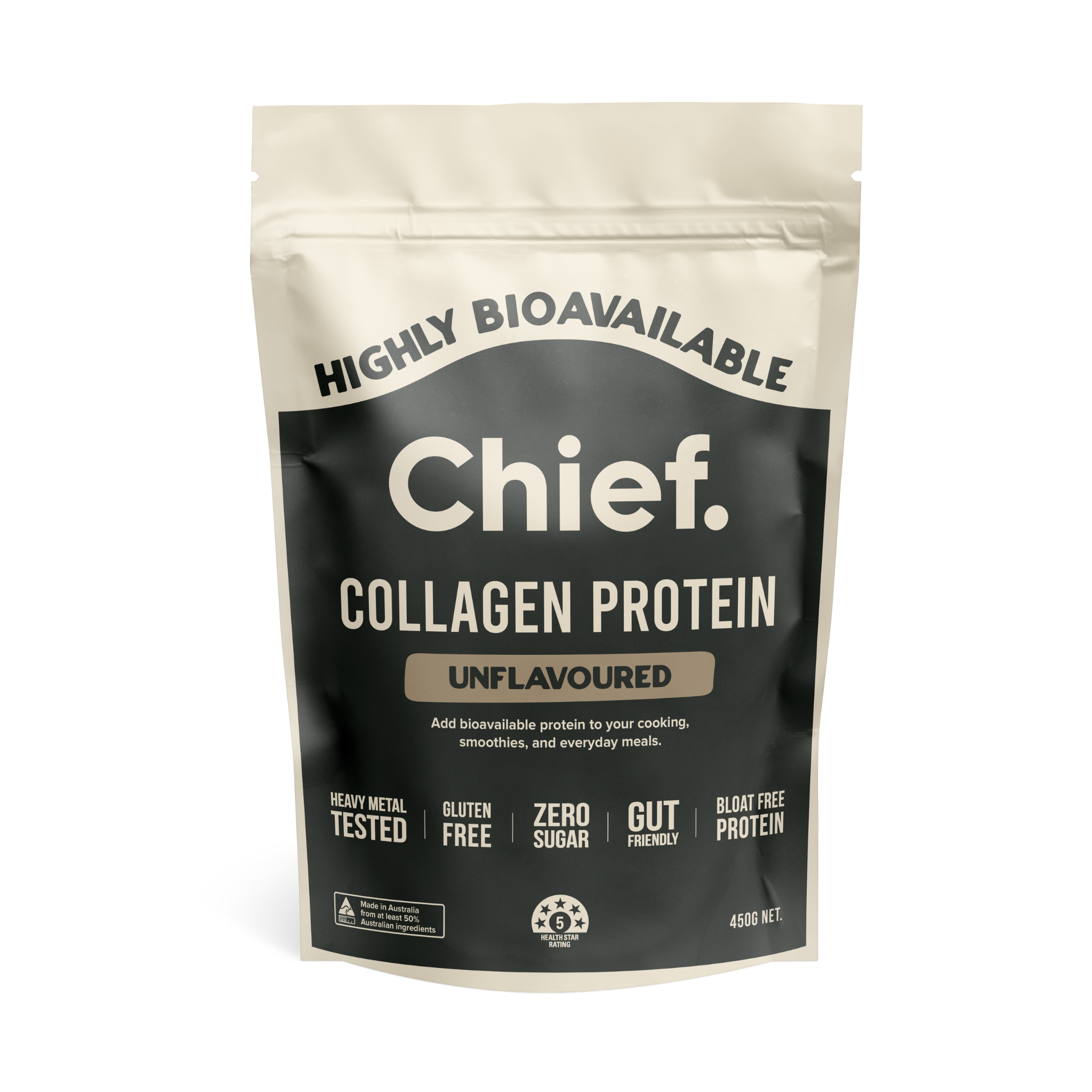 Grass-fed Collagen Protein Powder - Unflavoured 300g