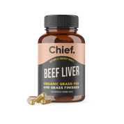 Organic Beef Liver Energy Boost (120 Capsules) Chief Nutrition