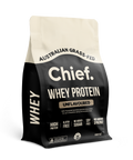 Grass-fed Whey Protein Powder - Unflavoured (30 serves) Chief Nutrition