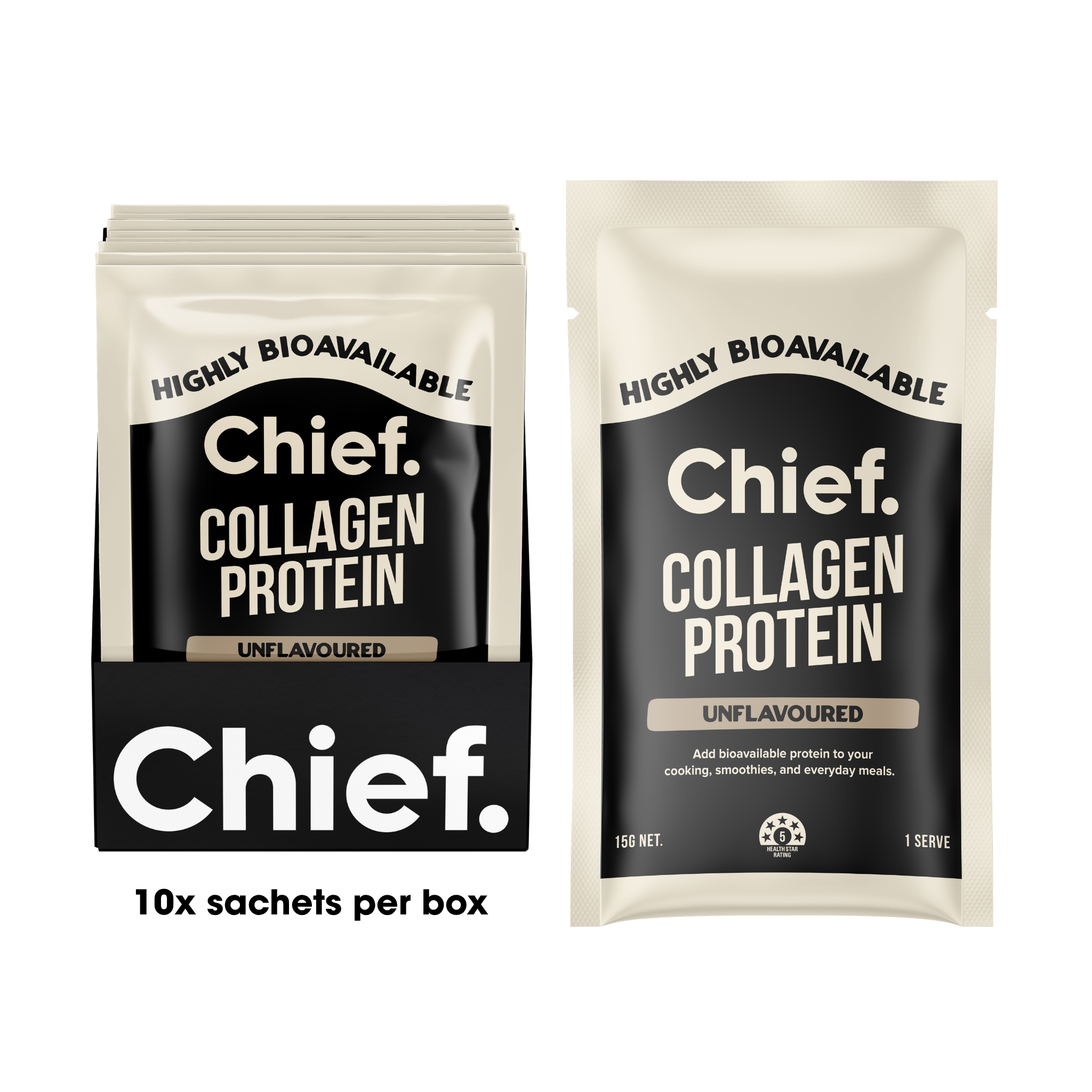 Grass-fed Collagen Protein Powder - Unflavoured
