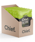 Chipotle & Lime Biltong (12 x 30g bags) Biltong Chief Nutrition   