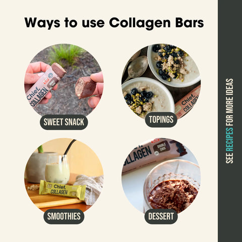 Collagen Protein Bar Sample Pack Collagen Bar Chief Nutrition   