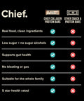 Collagen Protein Choc Salted Caramel Bar (12 bars) Chief Nutrition