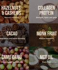 Collagen Protein Hazelnut Brownie Bar (12 bars) Chief Nutrition