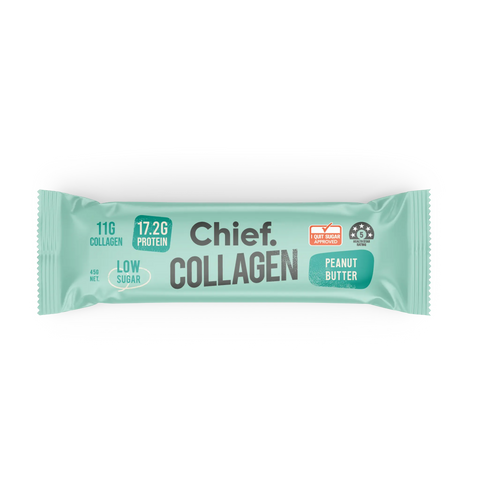 Collagen Protein Peanut Butter Bar (12 bars) Chief Nutrition