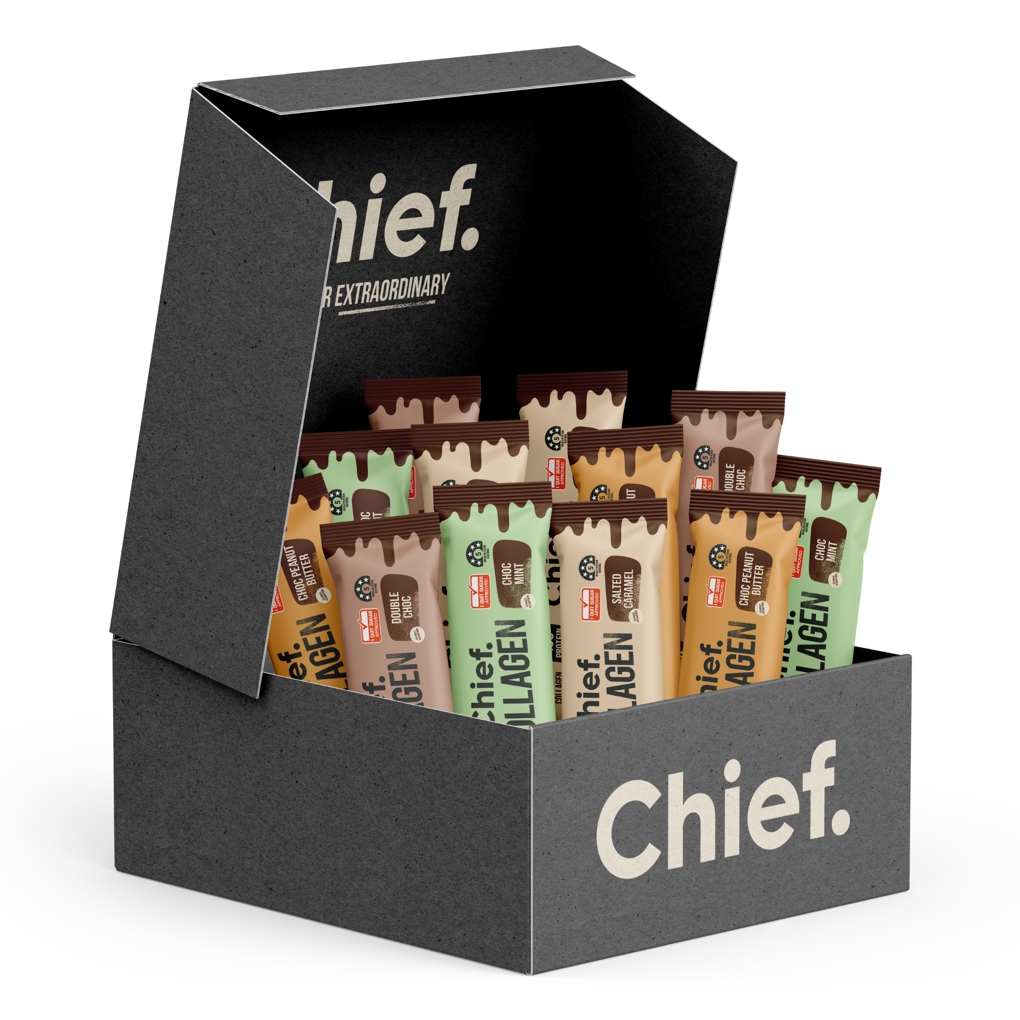 Collagen Protein Bar Sample Pack Chief Nutrition