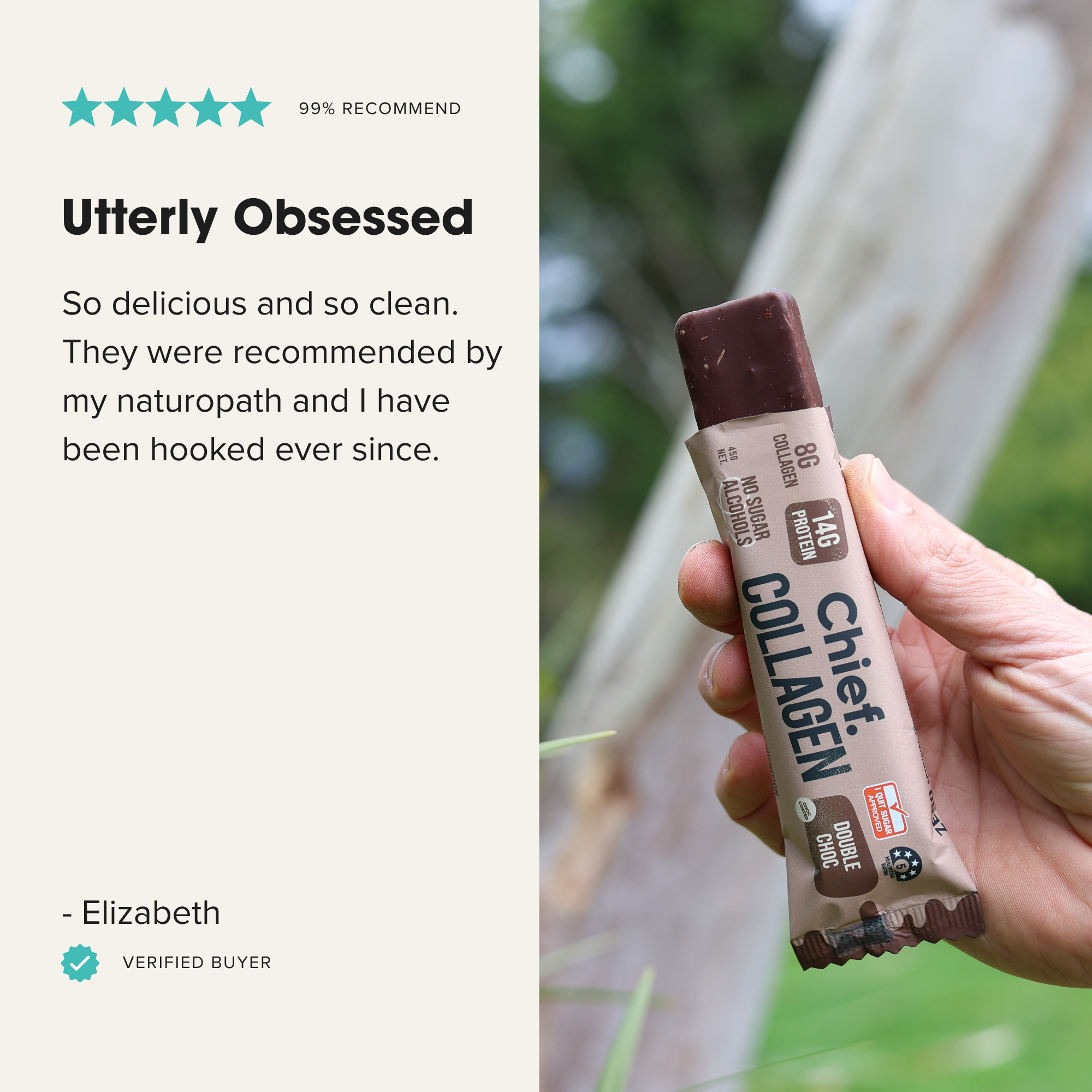 Collagen Protein Bars - Double Choc