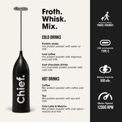 Rechargeable Mini Electric Stirrer and Frother