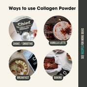 Grass-fed Collagen Protein Powder - Creamy Vanilla