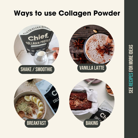 Grass-fed Collagen Protein Powder - Creamy Vanilla (30 serves) Supplements Chief Nutrition   