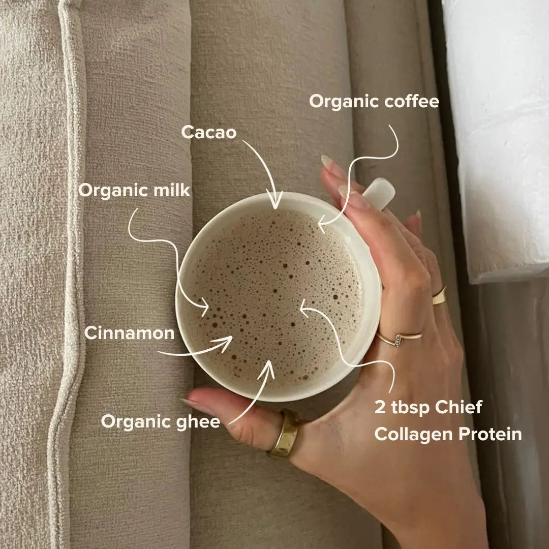 Grass-fed Collagen Protein Powder - Creamy Vanilla