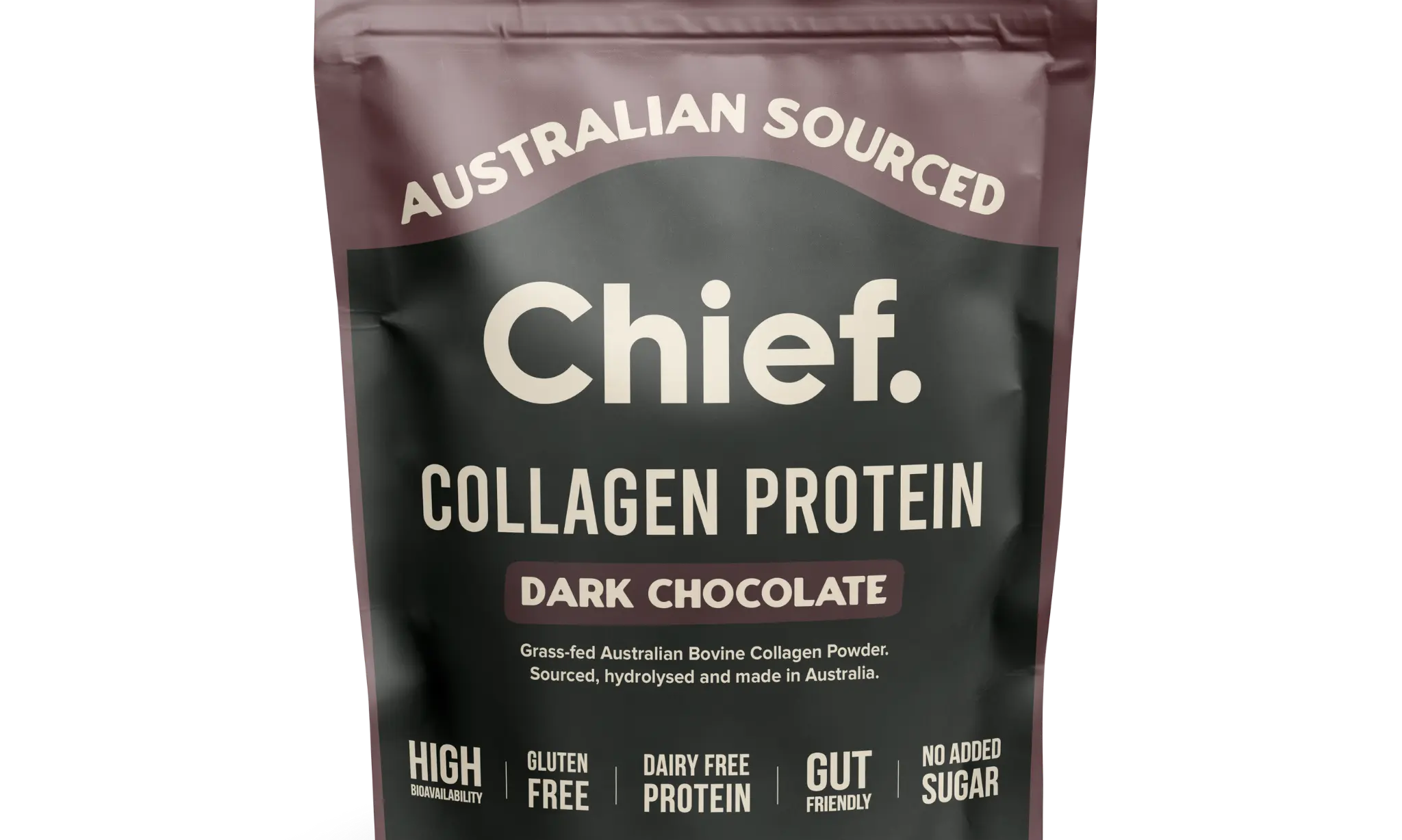 Grass-fed Collagen Protein Powder - Dark Chocolate (30 serves) Supplements Chief Nutrition   
