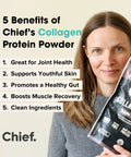 Grass-fed Collagen Protein Powder - Dark Chocolate (30 serves) Supplements Chief Nutrition   