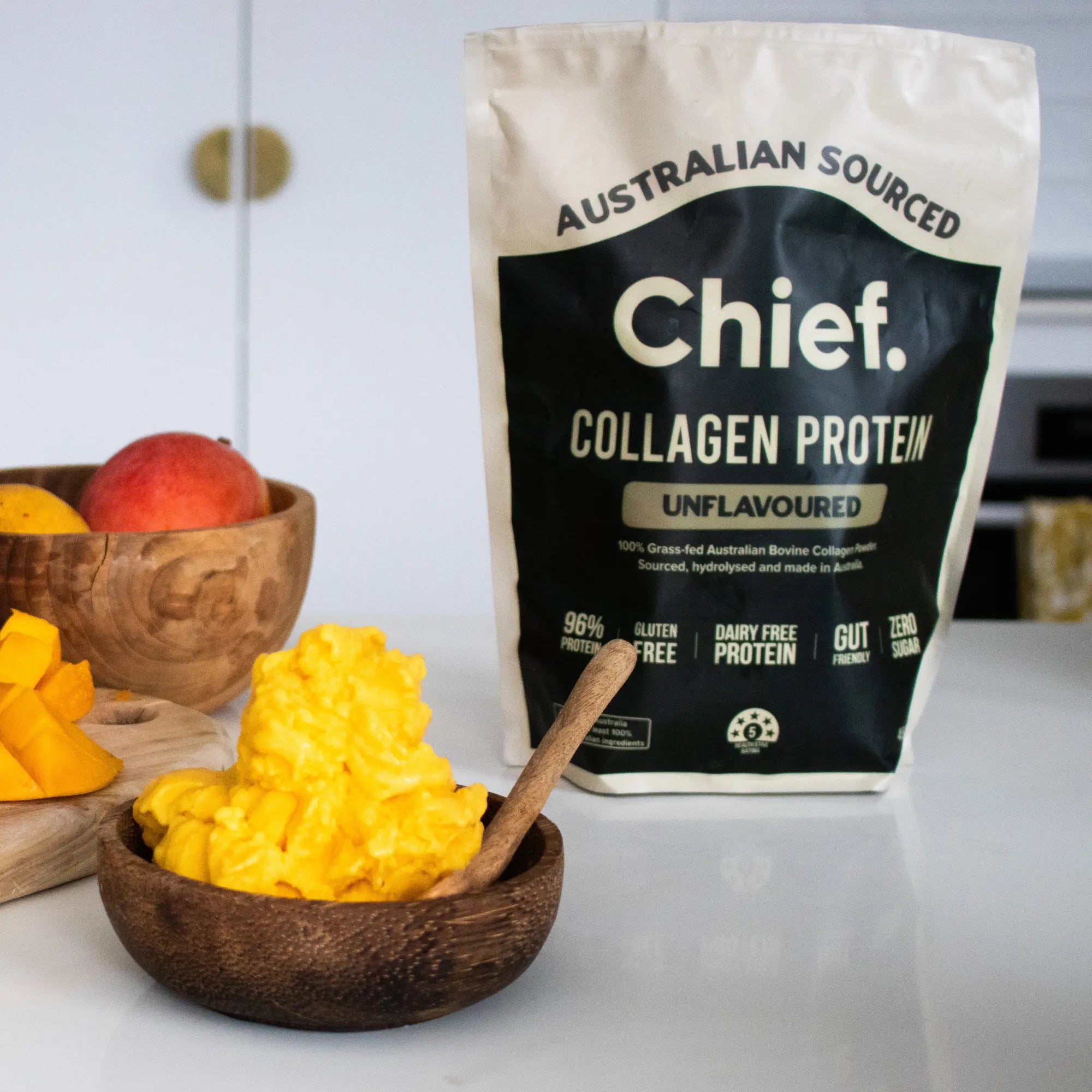 Grass-fed Collagen Protein Powder - Unflavoured (30 serves) Supplements Chief Nutrition