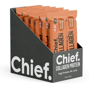 Collagen Protein Hazelnut Brownie Bar (12 bars) Chief Nutrition