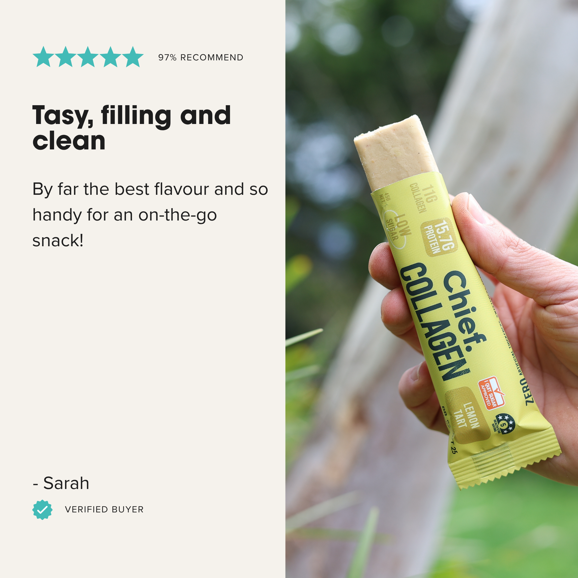 Collagen Protein Bar Sample Pack Chief Nutrition