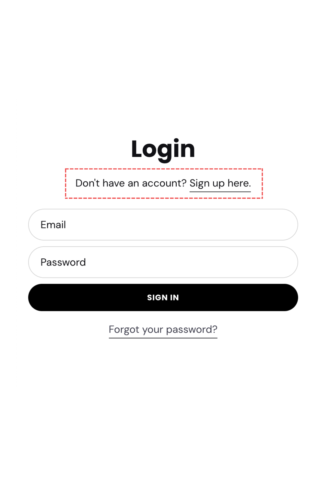 Login or create an account
