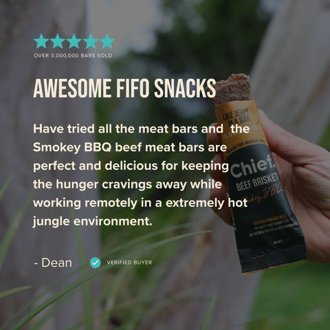 Organic Beef Bar Sample Pack Chief Nutrition