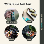 Organic Beef Bars - Cheezeburger (12 bars) *LIMITED EDITION* Meat Bar Chief Nutrition