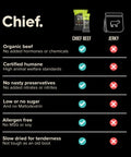 Organic Beef Bars - Chipotle & Lime (12 bars) Chief Nutrition